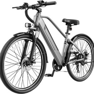 Heybike Electric Bikes for Adults, 26″ Ebikes for Men, Peak 1200W Adults Electric Bicycle with Removable Battery, Front Suspension