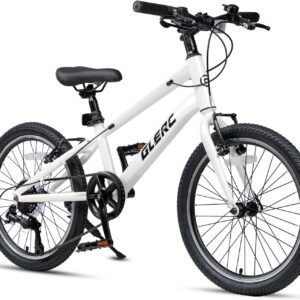 Glerc 20 24 Inch Kids Bike, 7-Speed Kids Bicycle for Boys & Girls Ages 6-15, Mesa Children Bicycle with Dual Brakes and Kickstand, Multiple Colors