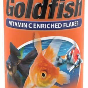 Tetra Goldfish Flakes, Nutritionally Balanced Diet For Aquarium Fish, Vitamin C Enriched Flakes, 7.06 oz