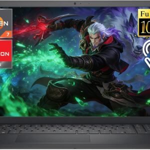 Dell Inspiron 15.6″ FHD Touchscreen Laptop, 8-Core AMD Ryzen 7 7730U (Up to 4.5GHz, Beat i7-1355U) 32GB RAM 1TB SSD, AMD Radeon Graphics Win11 Computer for Creator Business Gaming