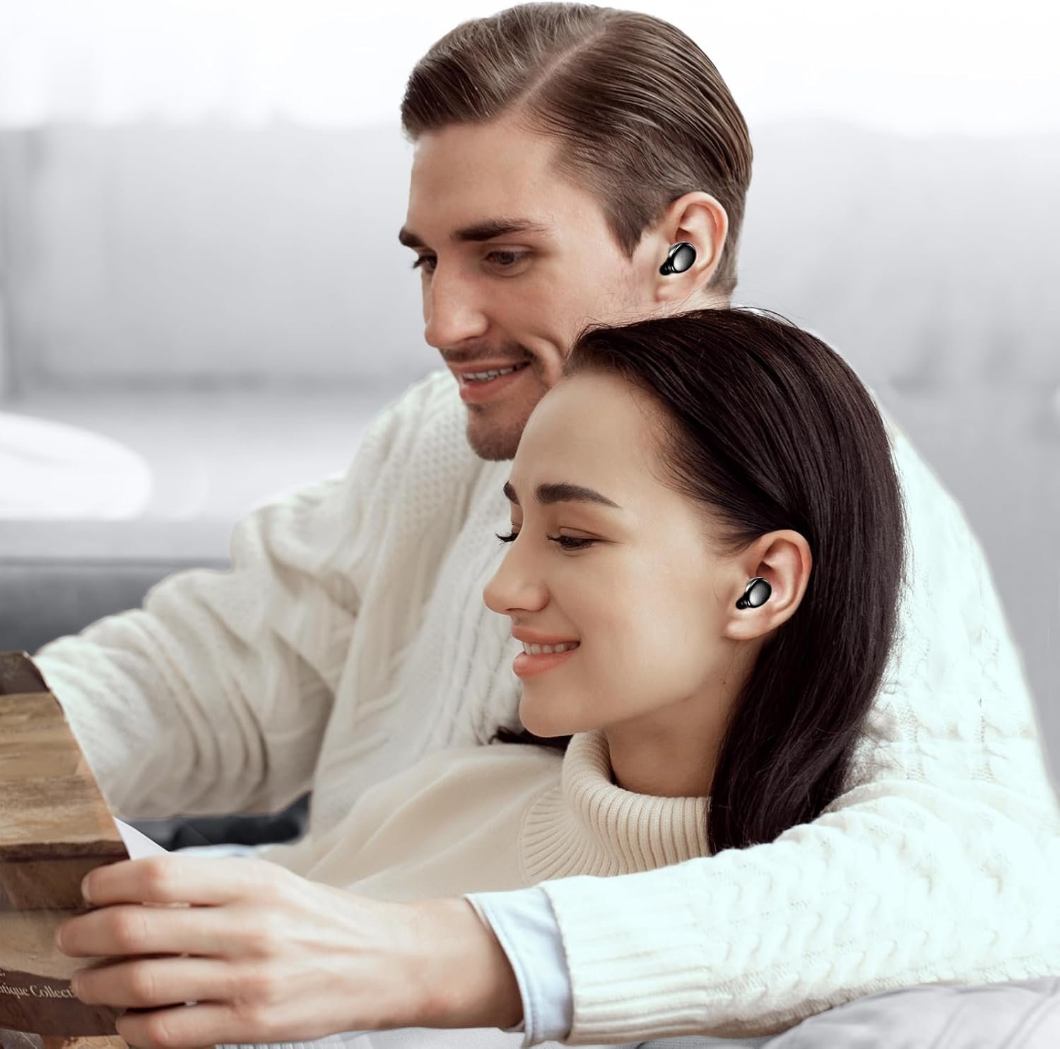 kurdene Wireless Earbuds Bluetooth 5.3 in Ear Buds Light Weight Headphones,Deep Bass Sound,Built in Mics Headset,Clear Calls Earphones for Sports Workout - Image 8