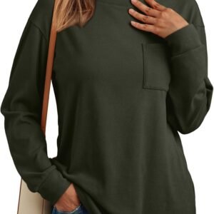 AUTOMET Womens Long Sleeve T Shirts Fall Tops Crewneck Oversized Sweatshirts Winter Cute Clothing Trendy Teacher Outfits