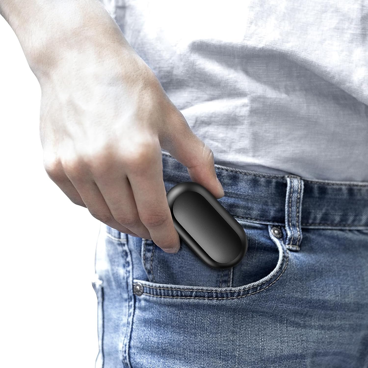 kurdene Wireless Earbuds Bluetooth 5.3 in Ear Buds Light Weight Headphones,Deep Bass Sound,Built in Mics Headset,Clear Calls Earphones for Sports Workout - Image 6