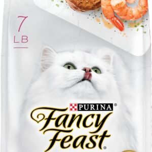 Fancy Feast Purina Filet Mignon Flavor with Real Seafood & Shrimp Dry Cat Food (7 Pound (Pack of 1))