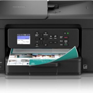 Brother Work Smart 1360 Wireless Color Inkjet All-in-One Printer with Automatic Duplex Printing and 1.8” Color Display | Includes Refresh Subscription Trial(1) (MFC-J1360DW) (Uses LC501 Series Inks)