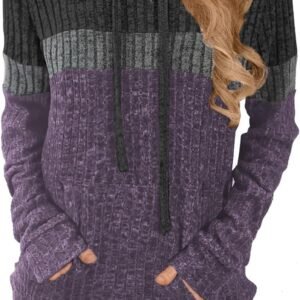 Lylinan Womens Cozy Textured Sweaters Fall Fashion Hoodies Trendy Outfits S-XXL