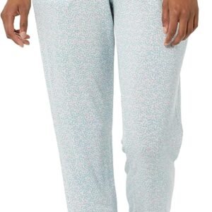 Amazon Essentials Women’s Pajama Pants, Lightweight Knit Jersey Jogger