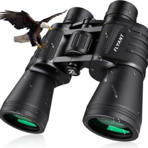 20×50 High Powered Binoculars for Adults, Waterproof Compact Binoculars with Low Light Vision for Bird Watching Hunting Camping Travel Cruise Hiking Sports Stargazing, Christmas Birthday Gifts for Men