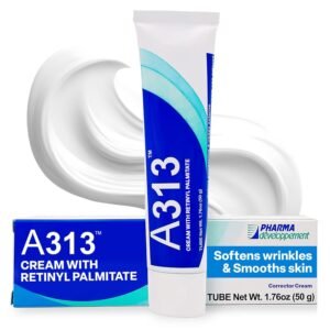 A313 Vitamin A Pommade (Ointment) 200,000 IU – French Dermatological Night Treatment – Rich Occlusive Formula, 50g