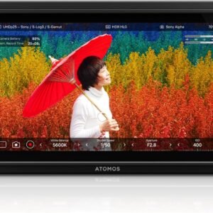 Atomos Shinobi II HDMI 4K Monitor with HDR Touchscreen, All Day Battery Life, and Lightweight Design (Black)