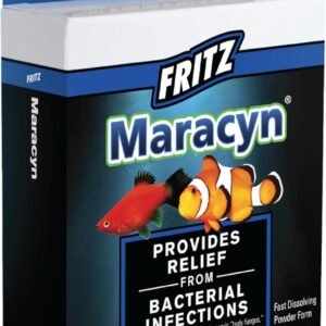 Fritz Maracyn – for Saltwater and Freshwater gram-Positive Relief from Bacterial gil, Popeye, More – Easy dose Packets, 20 Count