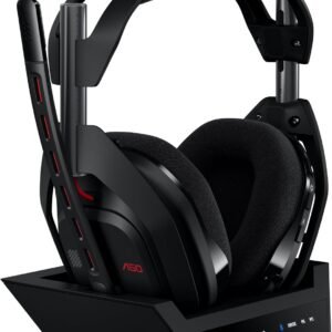 Logitech G Astro A50 Multi-Platform Wireless Gaming Headset + Base Station for PS5/Xbox/PC: PLAYSYNC Audio Switcher,