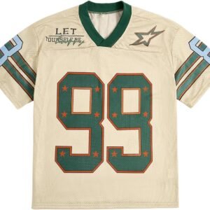 SOLY HUX Mens Jersey Y2k Baggy Shirts Graphic Tees Oversized V Neck Tshirts Summer Tops