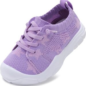 LeIsfIt Toddler Shoes Boys Girls Barefoot Shoes Kids Breathable Sneakers Tennis Shoes Slip on Shoes