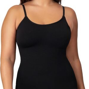 SHAPERMINT Womens Tops – Scoop Neck Cami Body Shaper for Women, Shapewear Tummy Control, Camisole Tank Tops for Women