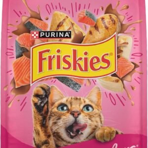 Purina Friskies Gravy Swirlers With Flavors of Chicken, Salmon and Gravy Dry Cat Food – 3.15 lb. Bag