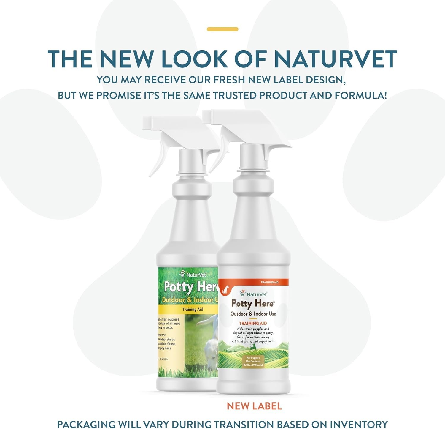 NaturVet – Potty Here Training Aid Spray | Attractive Scent Helps Train Puppies & Dogs Where To Potty | Formulated For Indoor & Outdoor Use | 32 oz - Image 2