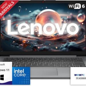 Lenovo IdeaPad Business Laptop with Microsoft 365 • 11 Hour Battery • Intel High Performance CPU • 8GB RAM • 128GB Internal SSD | with Additional 1TB One Drive Storage • SD-Card Reader • Windows 11
