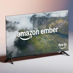 Amazon Ember 50″ 4-Series with Fire TV (newest model), 4K Ultra HD smart TV with Alexa Remote, HDR10+, fast processor, Dolby Audio, Ambient Experience, free and live TV