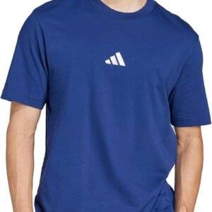 adidas Mens Essentials Small Logo Single Jersey T-Shirt