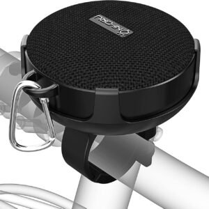 Onforu Portable Bluetooth Speaker for Bike, IP65 Waterproof Mini Outdoor Shower Travel Speakers, Bike Accessories Wireless Bicycle Speaker with Loud Sound for Riding, Ideal Gift