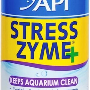 API STRESS ZYME Freshwater and Saltwater Aquarium Cleaning Solution 16-Ounce Bottle