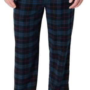 Amazon Essentials Men’s Breathable Flannel Pajama Pant, Relaxed Fit, Drawstring, Cotton