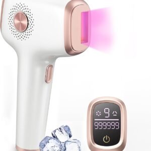 INNZA IPL Hair Removal with Ice Cooling Care Function for Women,Long-Lasting Results,999,999 Flashes Painless Hair Removal, Hair Removal Device for Armpits Legs Arms Bikini Line
