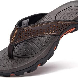 GUBARUN Mens Sport Flip Flops Comfort Casual Thong Sandals Outdoor