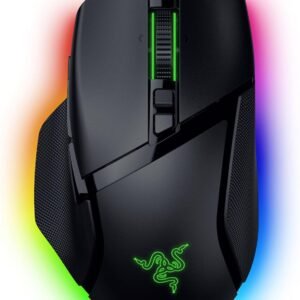 Razer Basilisk V3 Pro 35K Wireless Gaming Mouse: HyperScroll Tilt Wheel – 35K DPI Optical Sensor Gen 2-13 Customizable Controls – Chroma RGB – Optical Switches Gen 3 – Up to 140 Hr Battery – Black
