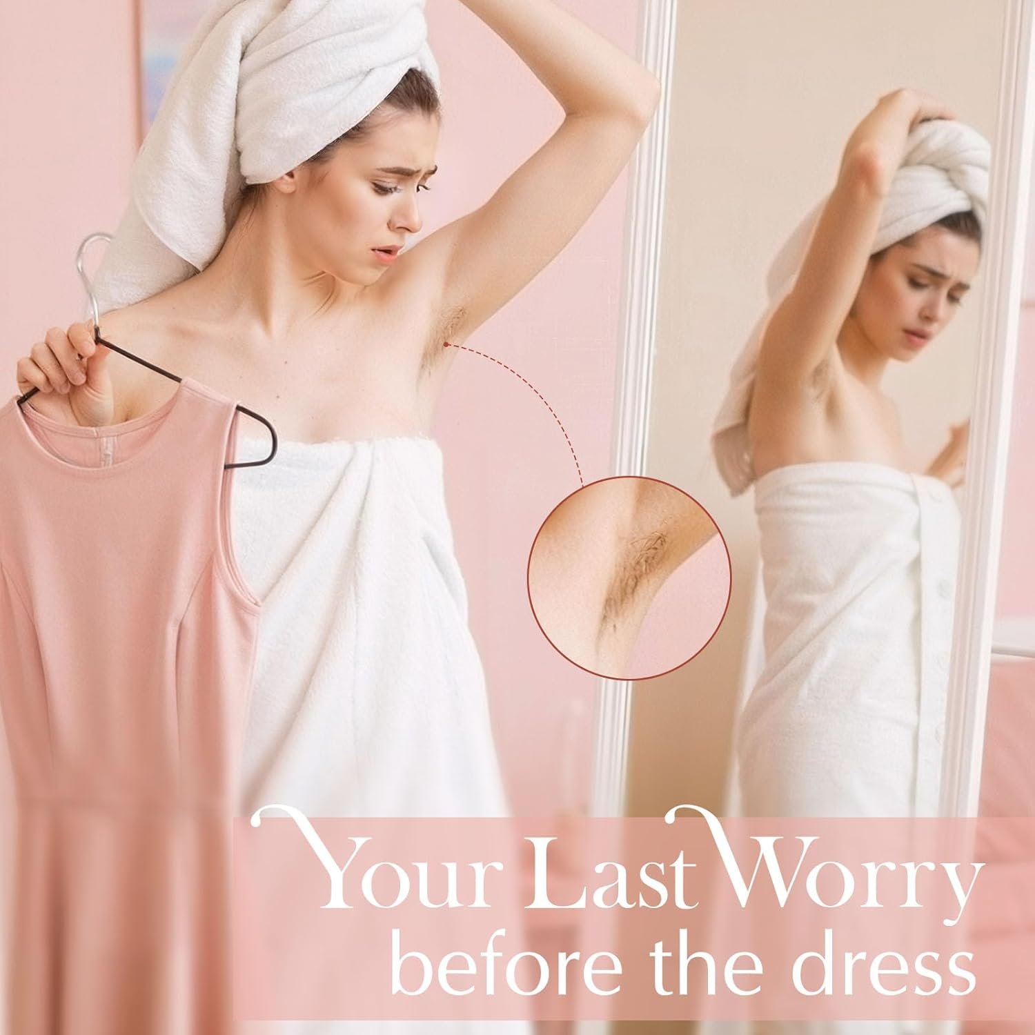 Risina Bikini Trimmer for Women - Painless Electric Razors for Silk Skin,Cordless Body Shaver for Trip,Replaceable Lady Facial Razor, IPX7 Waterproof&Easy Cleaning, Ceramic Blade, Gifts for Women - Image 2