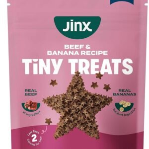 Jinx Beef Dog Training Treats – Healthy All-Natural Mini Bite-Sized Dog Treats for Training with Grass-Fed Beef – Pet Products for All Dogs (Puppies, Adults & Seniors) – 4oz