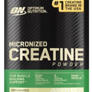 Optimum Nutrition Micronized Creatine Monohydrate Powder, Unflavored, 120 Servings, 600 Grams (Packaging May Vary)