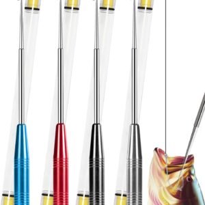 Fish Hook Remover Tool, Fishing Hook Quick Removal Descending Device, Fishing Gear Security Equipment Kits for Adult, Hook Extractor Accessories Detacher Tools with 4PCS Storage Tube