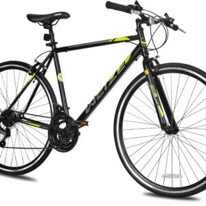 WEIZE 700C Hybrid Bike for Adults, 14 Speed Road Bike, City Commuter Bicycle with Caliper Brakes, High-Carbon Steel Racing Adult Bike, Urban Adult Bicycle for Men and Women