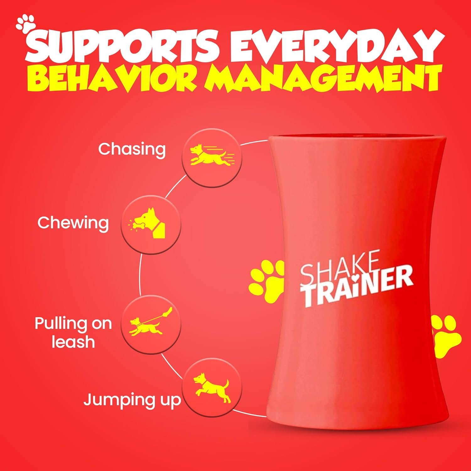 ShakeTrainer - The Original Humane Dog Training Kit with Instructional Video, Dog Training & Behavior Kit for Barking, Jumping & All Bad Habits Without Shocking or Spraying, Easy to Use, Made in USA - Image 8