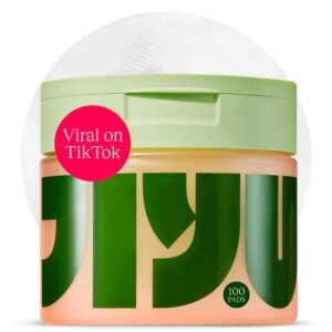 JiYu Toning Polish Pads – Korean Skincare for Dark Spots, Wrinkles & Dull Skin – Hydrating Facial Treatment with Snail Mucin, Niacinamide, Peptides & Centella – 100 Count