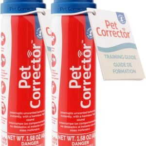 PET CORRECTOR Dog Trainer, 50ml. 2 Pack- Stops Barking, Jumping Up, Place Avoidance, Food Stealing, Dog Fights & Attacks. Help stop unwanted dog behaviour. Easy to use, safe, humane and effective.