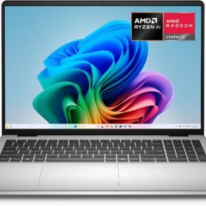 Dell 16 Laptop DC16256-16.0-inch 16:10 2K Touchscreen Display, AMD Ryzen AI 7 350 Processor, AMD Radeon Graphics, 32GB Memory, 1TB SSD, Windows 11 Home, Copilot+, Onsite Service, Platinum Silver
