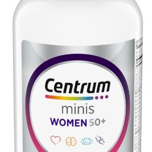 Centrum Minis Silver Women’s Multivitamin for Women 50 Plus, Multimineral Supplement with Vitamin D3, B Vitamins, Non-GMO Ingredients, Supports Memory and Cognition in Older Adults – 280 Ct