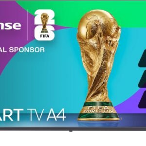 Hisense 32-Inch Class A4 Series FHD 1080p Smart Fire TV (32A4NF, 2025 Model) – DTS Virtual: X, Slim Bezel Design, Alexa Built in