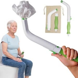FreedomWand Multipurpose Toilet Aids – 14.5″ Inch Wiping Aid Toileting for Women & Men, Butt Wiper Tool, Toilet Assist Device and Paper Extender, Ideal for Elderly, Disabled and Post Surgery Use