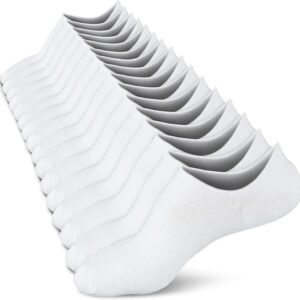 wernies No Show Socks Women Low Socks Non Slip Flat Boat Line 4/8 Pairs