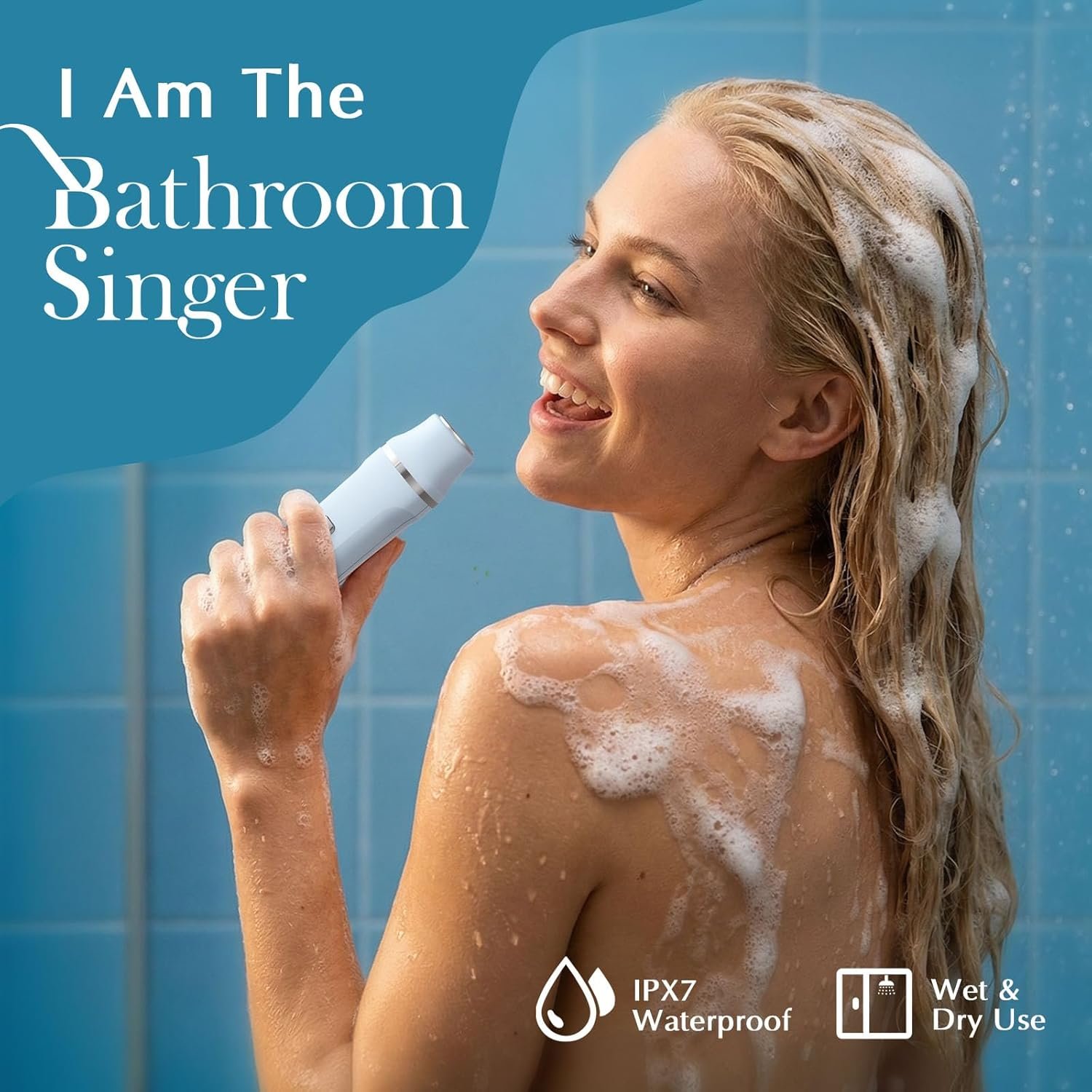 Electric Razor for Women Men - Wet Dry Shave, Waterproof Bikini Trimmer, Pubic Hair Removal Shaver with Hypoallergenic Ceramic Blades, Facial & Body Groomer, USB Recharge, Birthday Gifts - Orange - Image 7