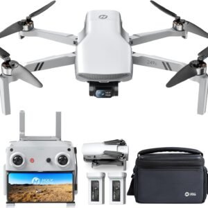 Holy Stone HS900PRO Drones with Camera for Adults 4K, 48MP 8K Photos, 4K/30FPS Video, 3-Axis Gimbal, GPS Auto Return, 10KM 5.8GHz Transmission, 60-mins Fly Time, AI Quick Shots, Under 249g