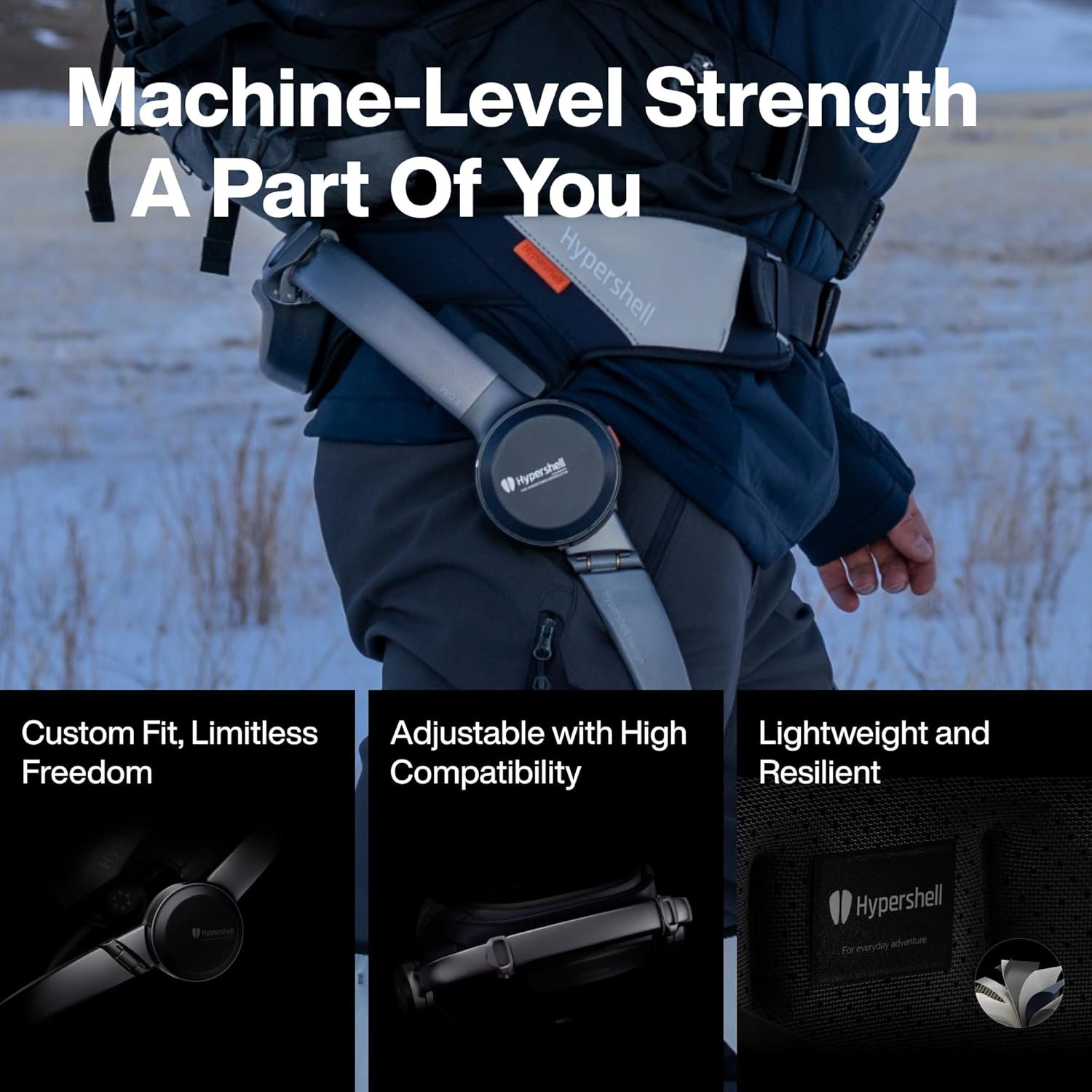 Hypershell X Pro AI-Powered Wearable Exoskeleton(Anti-Cold Battery x 2) (X Pro) - Image 4