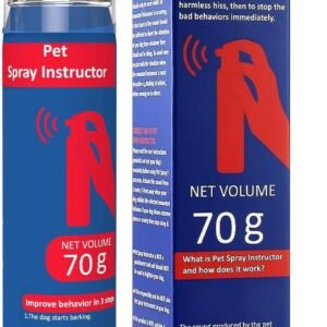 Gutes Leben Dog Corrector Spray, 70ml, Instructor Spray Dog Trainer for Stops Barking, Jumping Up, Help Stop Unnecessary Dog Behaviour, Safe, Humane Effective(1 Pack)