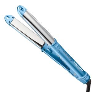 BaBylissPRO 1″ Ultra-Sleek Stainless Steel Styling Iron, Hair Straightener, Waver and Curling Tool in one