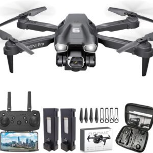 MOCVOO Drone with Camera for Adults, 1080P HD Mini FPV Drones for Kids Beginners, Foldable RC Quadcopter Toys for Boys Girls with Altitude Hold, 3D Flip, 3 Speeds, Headless Mode, Carrying Case