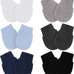Baby Mittens No Scratch Mittens Infant Soft Gloves Mittens for 0-6 Months Boys Girls